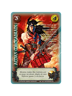 AEDAN MACGABRAIN (HD ANIVERSARIO - REAL) - SINGLES MITOS Y LEYENDAS