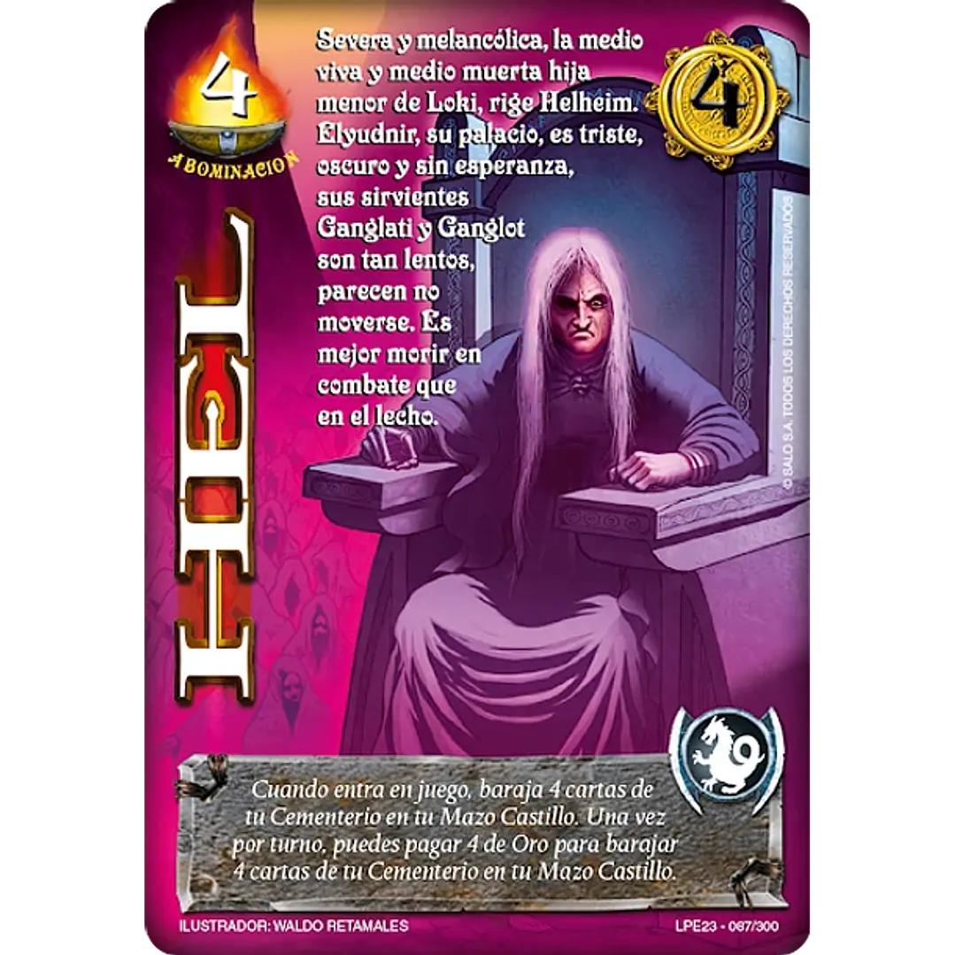 HEL (LPE3.0 - REAL) - SINGLES MITOS Y LEYENDAS 1