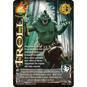 TROLL (LPE3.0 - REAL) - SINGLES MITOS Y LEYENDAS