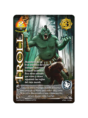 TROLL (LPE3.0 - REAL) - SINGLES MITOS Y LEYENDAS