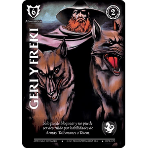 GERI Y FREKI (CRPE) - SINGLES MITOS Y LEYENDAS