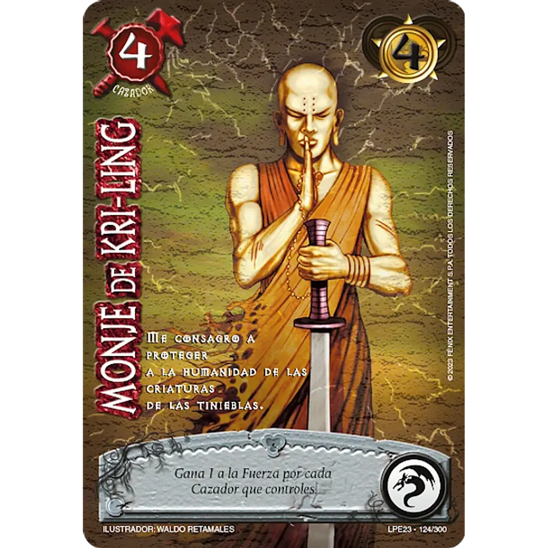 MONJE DE KRI-LING (LPE3.0 - REAL) - SINGLES MITOS Y LEYENDAS 1