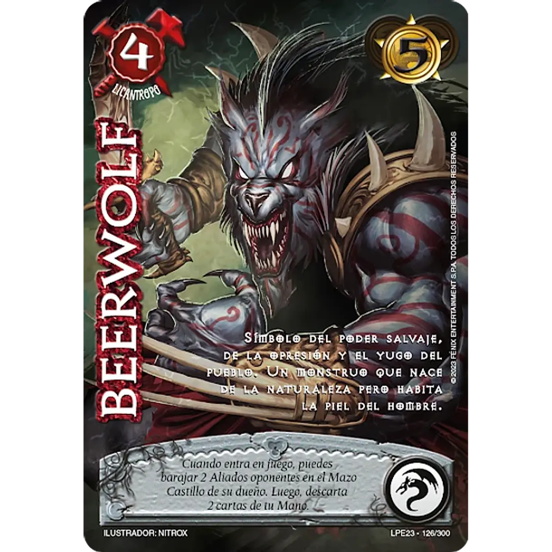 BEERWOLF (LPE3.0 - REAL) - SINGLES MITOS Y LEYENDAS 1