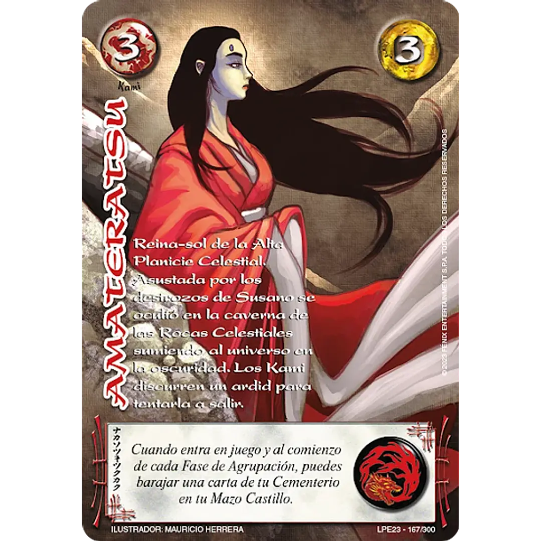 AMATERATSU (LPE3.0 - REAL) - SINGLES MITOS Y LEYENDAS 1