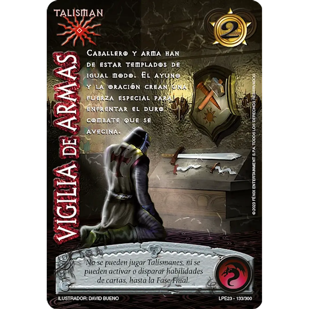 VIGILIA DE ARMAS (LPE3.0 - REAL) - SINGLES MITOS Y LEYENDAS 1