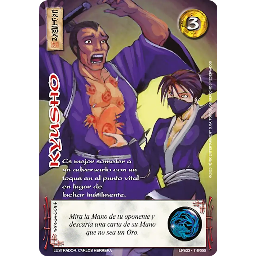 KYUSHO (LPE3.0 - REAL) - SINGLES MITOS Y LEYENDAS 1