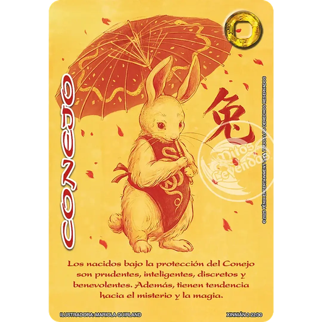 CONEJO (XINNIAN DOS) - SINGLES MITOS Y LEYENDAS 1