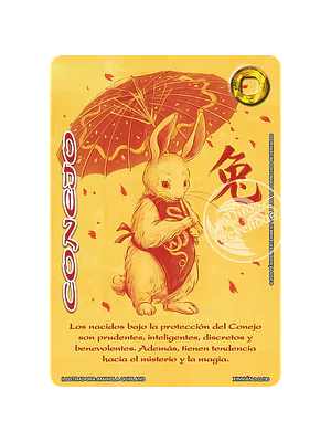 CONEJO (XINNIAN DOS) - SINGLES MITOS Y LEYENDAS