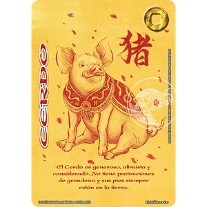 CERDO (XINNIAN DOS) - SINGLES MITOS Y LEYENDAS