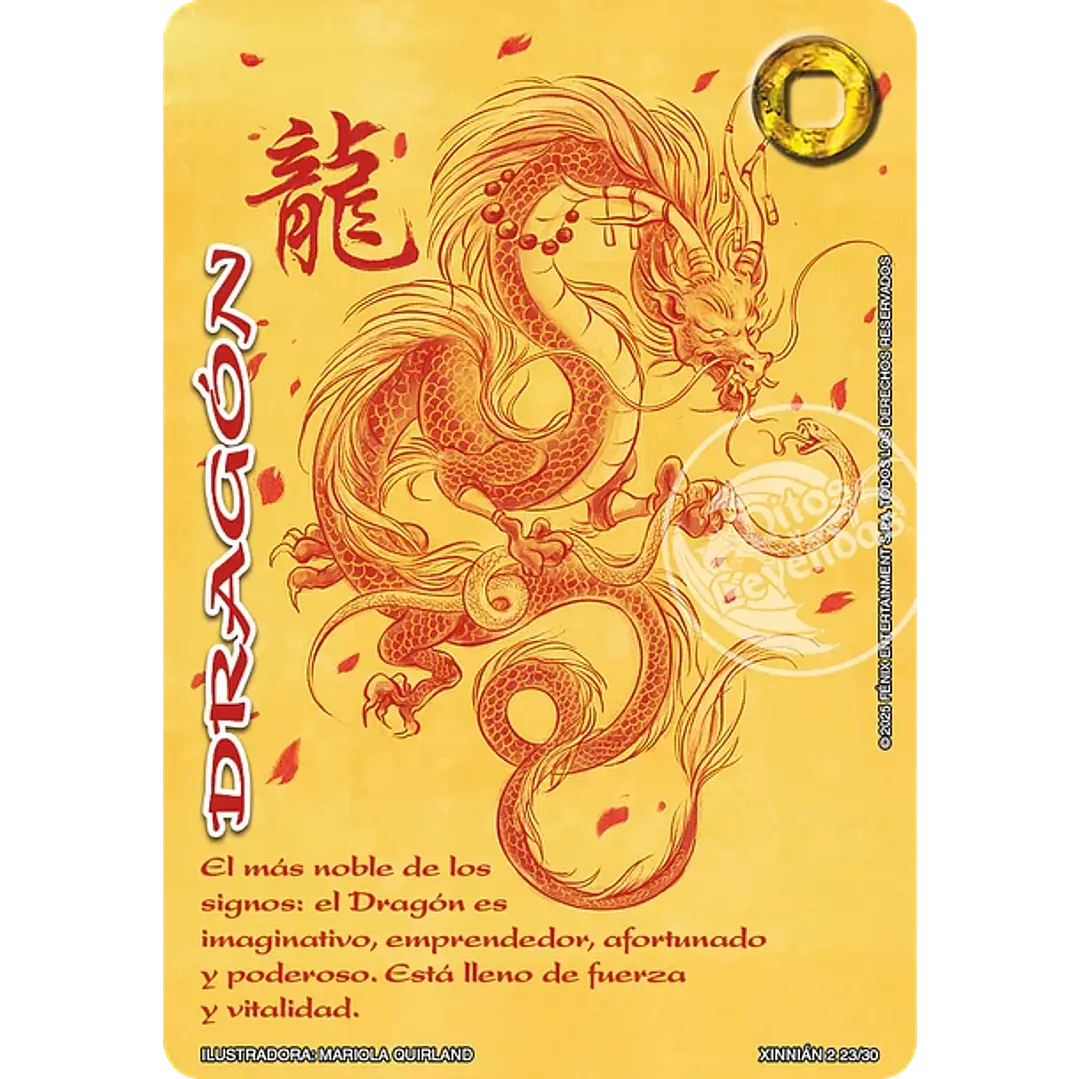 DRAGÓN (XINNIAN DOS) - SINGLES MITOS Y LEYENDAS 1