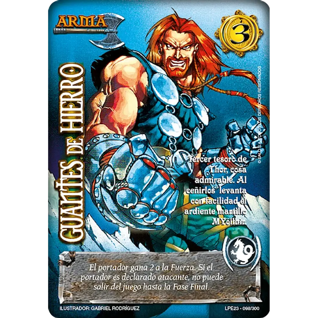 GUANTES DE HIERRO (LPE3.0 - REAL) - SINGLES MITOS Y LEYENDAS 1