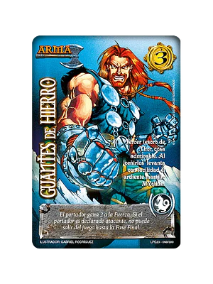 GUANTES DE HIERRO (LPE3.0 - REAL) - SINGLES MITOS Y LEYENDAS