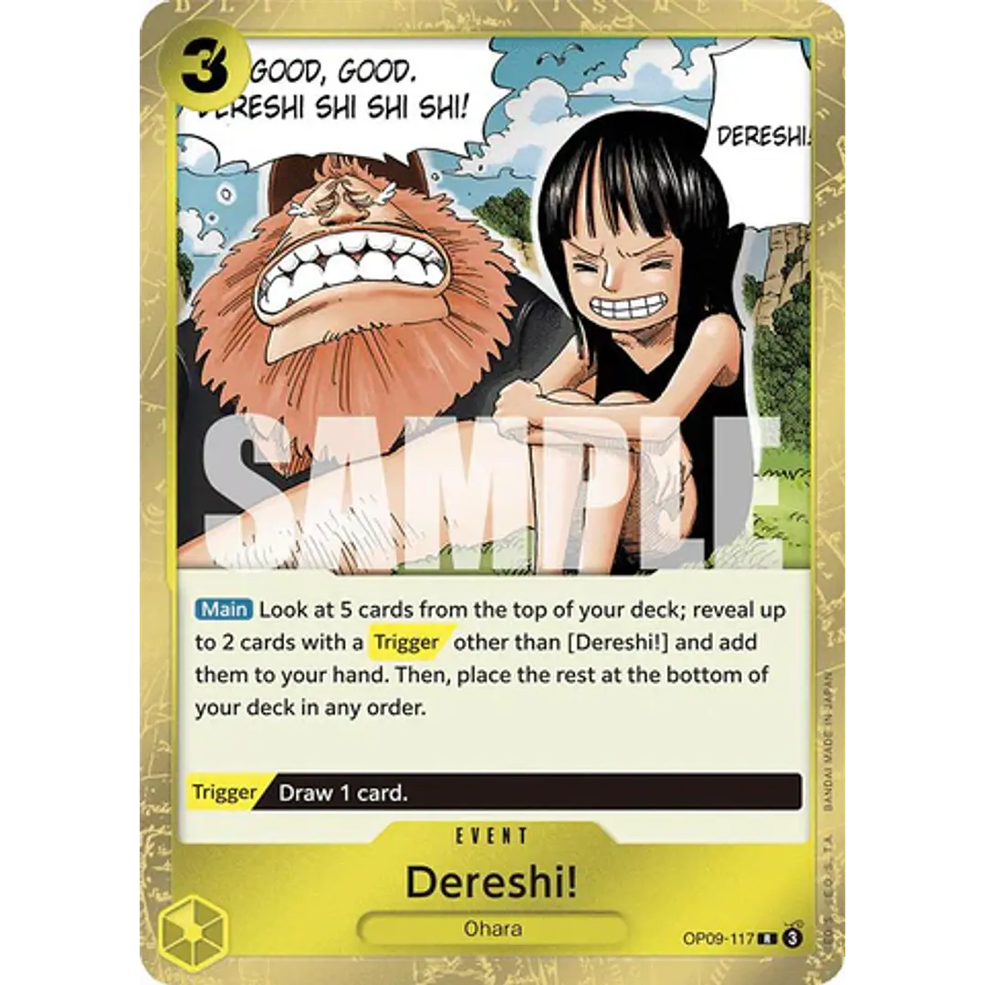 DERESHI! OP09-117 - SINGLES ONE PIECE 1