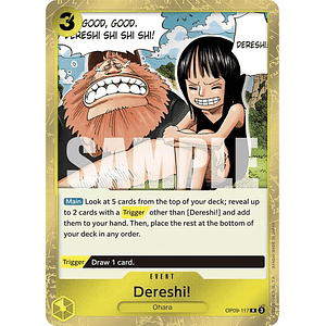 DERESHI! OP09-117 - SINGLES ONE PIECE