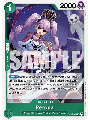 PERONA OP09-034 - SINGLES ONE PIECE