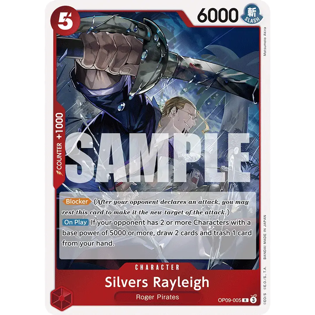 SILVERS RAYLEIGH OP09-005 - SINGLES ONE PIECE 1