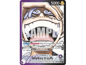 MONKEY.D.LUFFY (PARALLEL) OP09-061 - SINGLES ONE PIECE