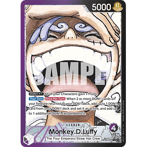 MONKEY.D.LUFFY (PARALLEL) OP09-061 - SINGLES ONE PIECE