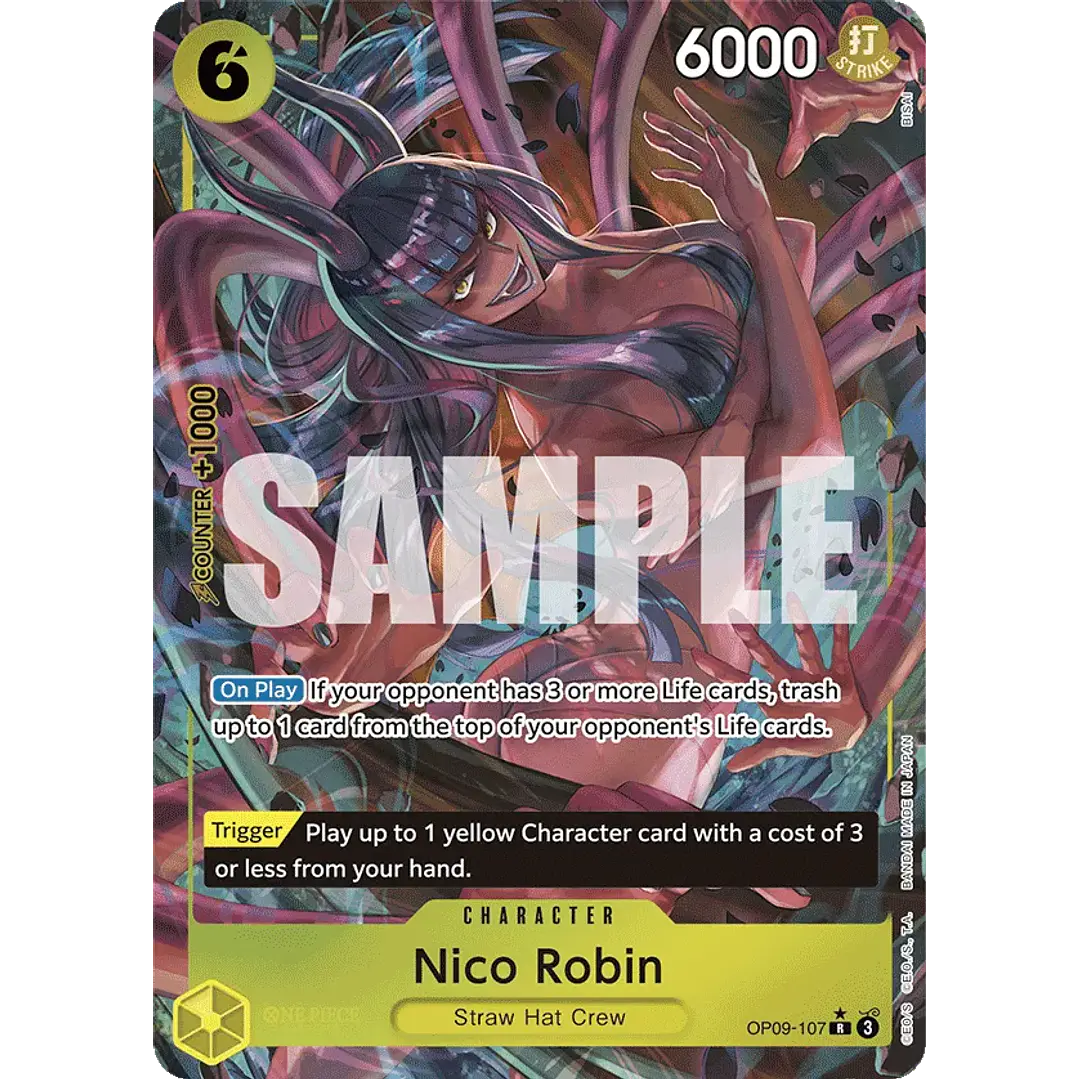 NICO ROBIN OP09-107 - SINGLES ONE PIECE 1