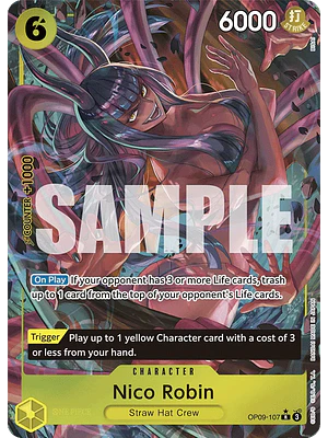 NICO ROBIN OP09-107 - SINGLES ONE PIECE