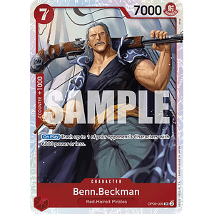 BENN.BECKMAN OP09-009 - SINGLES ONE PIECE