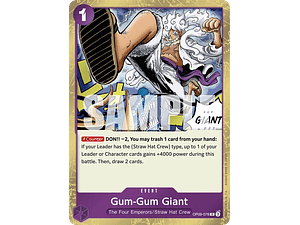 GUM-GUM GIANT OP09-078 - SINGLES ONE PIECE