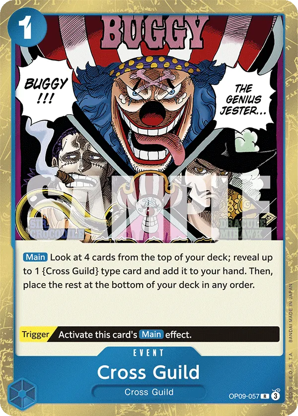 CROSS GUILD OP09-057 - SINGLES ONE PIECE