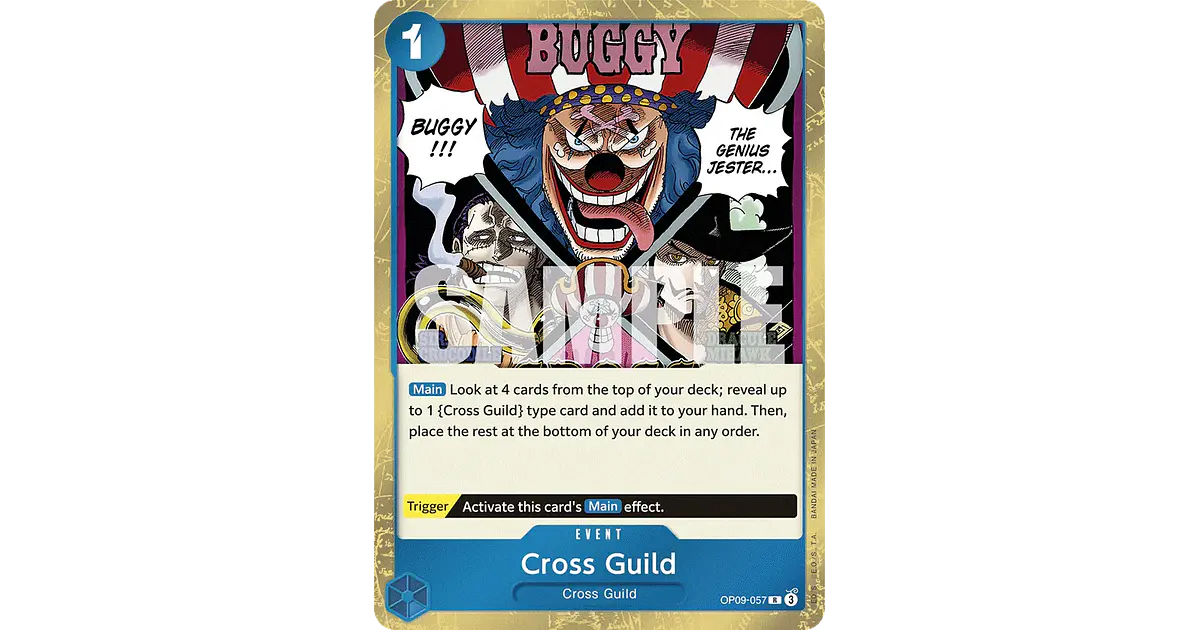 CROSS GUILD OP09-057 - SINGLES ONE PIECE