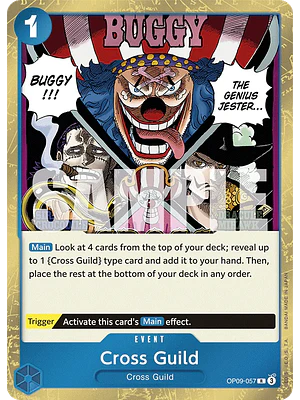 CROSS GUILD OP09-057 - SINGLES ONE PIECE