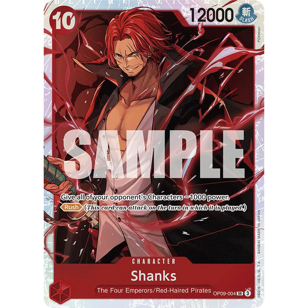 SHANKS OP09-004 - SINGLES ONE PIECE 1