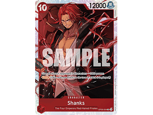 SHANKS OP09-004 - SINGLES ONE PIECE