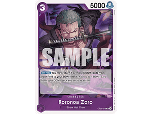 RORONOA ZORO OP09-076 - SINGLES ONE PIECE