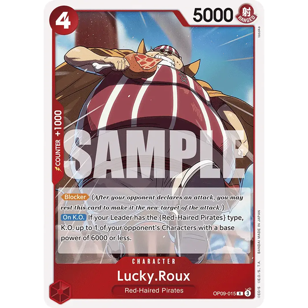 LUCKY.ROUX OP09-015 - SINGLES ONE PIECE 1
