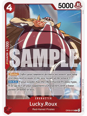 LUCKY.ROUX OP09-015 - SINGLES ONE PIECE