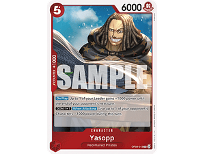 YASOPP OP09-013 - SINGLES ONE PIECE