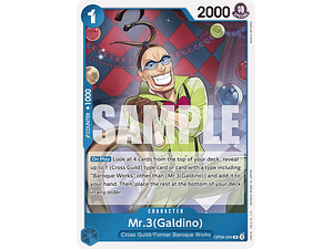 MR.3(GALDINO) – OP09-056 - SINGLES ONE PIECE
