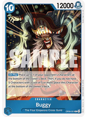 BUGGY OP09-051 - SINGLES ONE PIECE