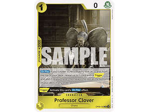 PROFESSOR CLOVER OP09-102 - SINGLES ONE PIECE- COPIAR