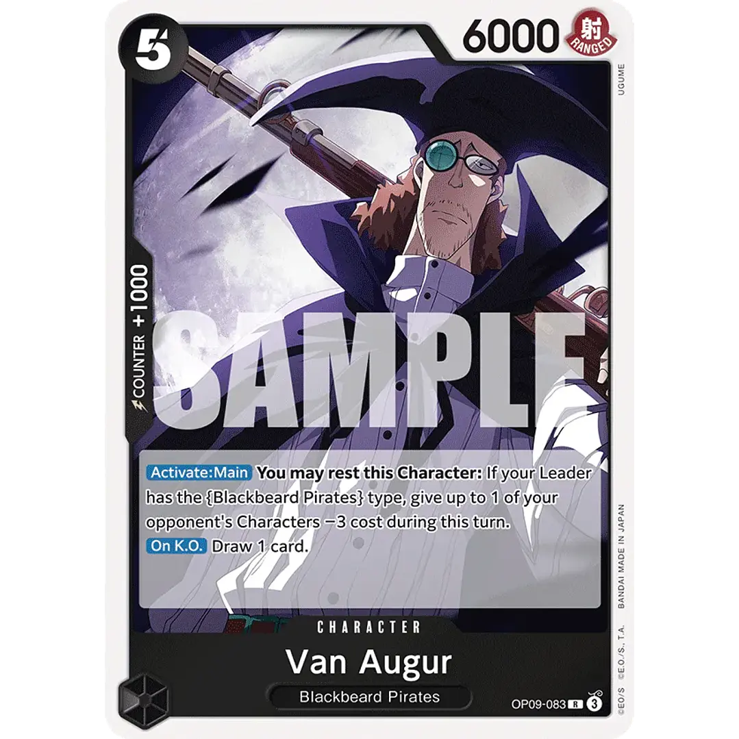 VAN AUGUR OP09-083 - SINGLES ONE PIECE 1