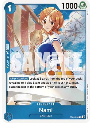 NAMI OP09-050 - SINGLES ONE PIECE