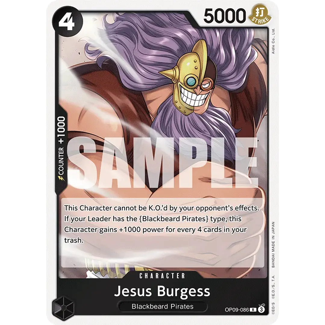 JESUS BURGESS OP09-086 - SINGLES ONE PIECE 1