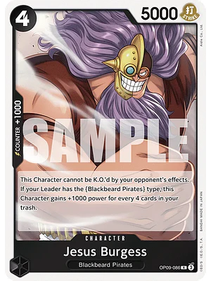 JESUS BURGESS OP09-086 - SINGLES ONE PIECE