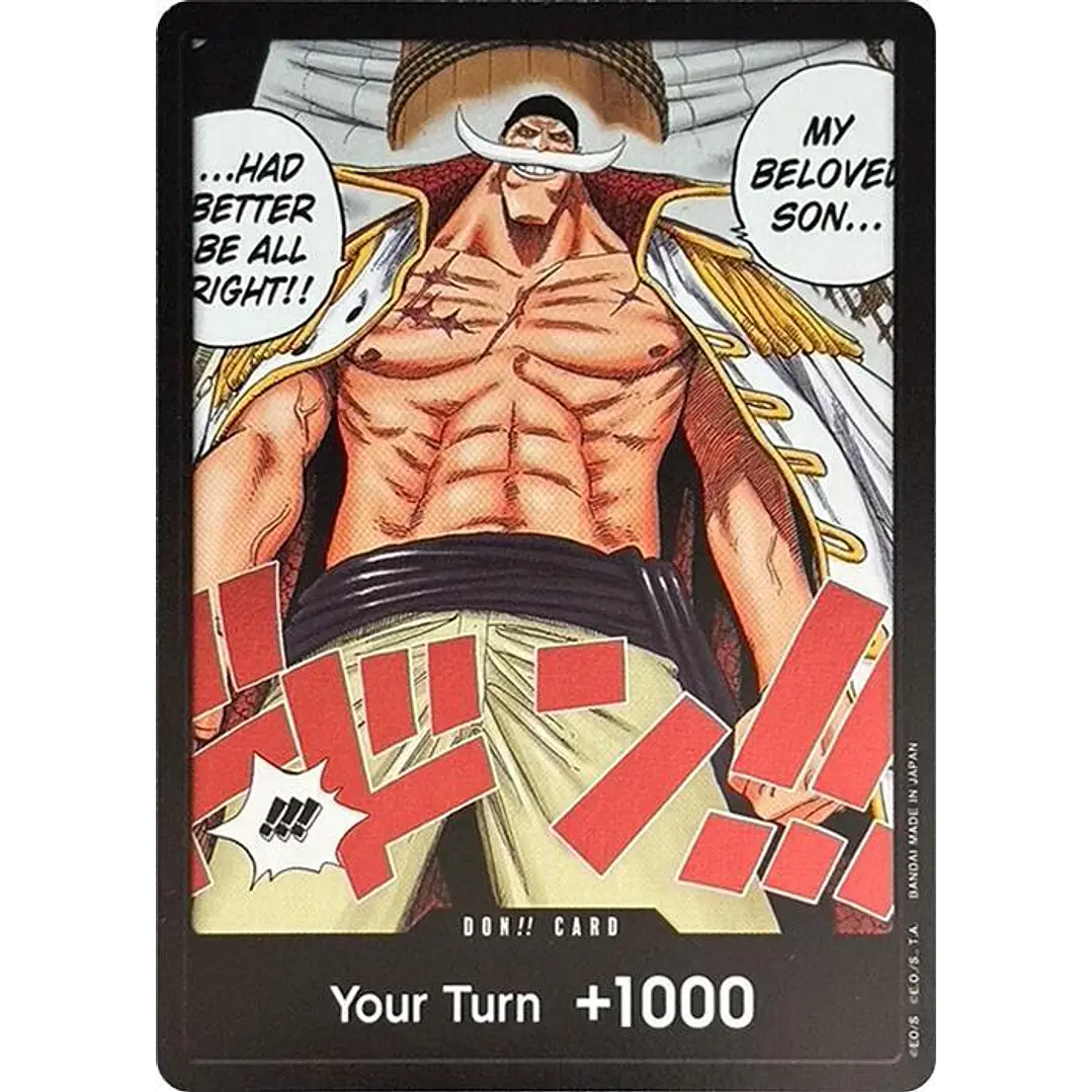 DON!! CARD (ALTERNATE ART) - SINGLES ONE PIECE 1