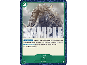 ZOU OP08-039 - SINGLES ONE PIECE