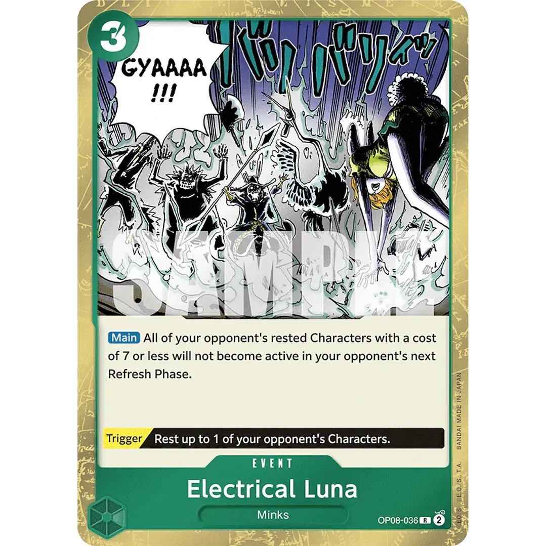 ELECTRICAL LUNA OP08-036 - SINGLES ONE PIECE 1