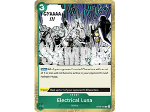 ELECTRICAL LUNA OP08-036 - SINGLES ONE PIECE