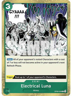 ELECTRICAL LUNA OP08-036 - SINGLES ONE PIECE