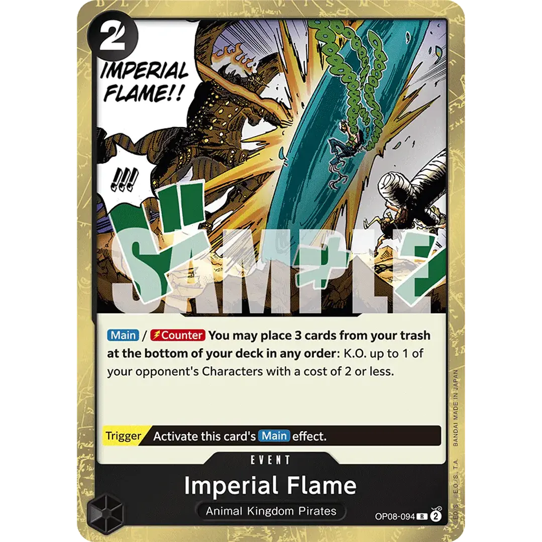 IMPERIAL FLAME OP08-094 - SINGLES ONE PIECE 1