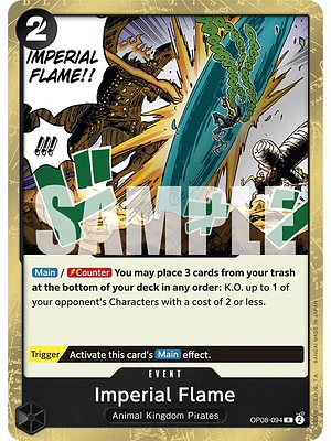 IMPERIAL FLAME OP08-094 - SINGLES ONE PIECE