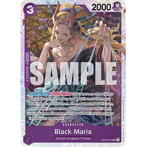 BLACK MARIA OP08-074 - SINGLES ONE PIECE